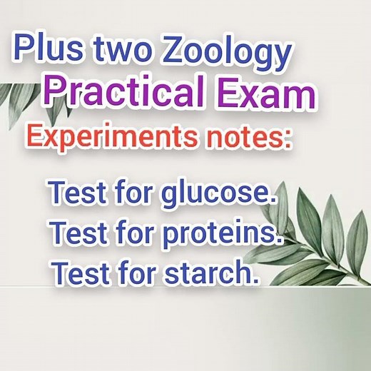 Zoology Plus Two Practical || Experiments Notes || 🔥🔥