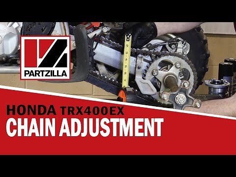 How to Adjust and Clean an ATV Chain | Honda TRX | Partzilla.com