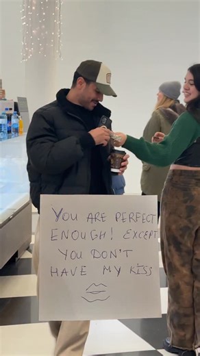 Anna Zubrytska/ Date in Berlin/ Fashion/ Food Berlin on Instagram: "He is flirting with me from the first moment. Girls, i think I had to write my number there. What a mistake! How to find this attractive guy? 🤤🖤 . . . #berlincity #flirt #socialexperiment #reaction #compliment"