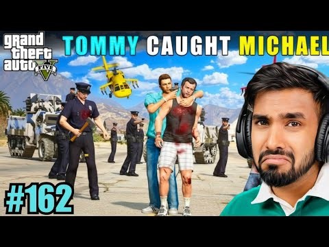MICHAEL CAUGHT TOMMY | TECHNO GAMERZ GTA V GAMEPLAY #162 Part 2