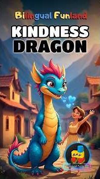 What Happens When a Dragon Chooses Kindness? #animation #bilingual #kids