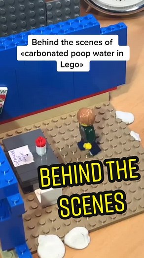 Creating Carbonated Poop Water: Lego Animation Behind the Scenes