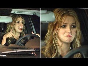 Britney Spears Stops Traffic When She Can't Start Her Car Outside Hollywood Nightclub [2006]