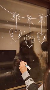 Hey Art Besties, Let’s make some super simple Christmas window art using a chalk marker and a cookie cutter! 🎄💌🎁 • • • • #HolidayArt #WindowPainting #WindowArt #EasyHolidayDIY #ChristmasDecor | Art by Cleopatra