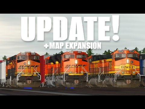 New BNSF Trains & Map Expansion! | Blue River Mainline Remastered #3
