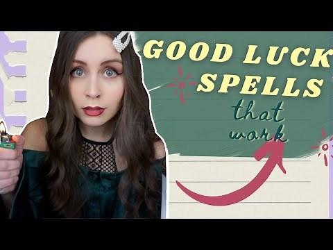 Good Luck Spells That Actually Work ☽ witchcraft for the beginner witch
