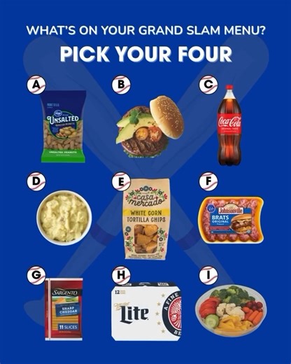 1K views | Gear up for game day with big plays and bold flavors! ⚾✨ October baseball is here & we've got everything you need for the ultimate spread. What’s on your grand slam menu? | Pick 'n Save | Facebook