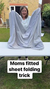 Moms fitted sheet folding trick | The D Family Riddles Games and Hacks