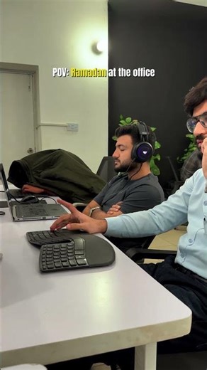 POV: Ramadan at the Office