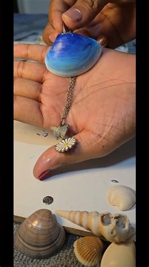 From Seashell to Keychain | Cute DIY Craft 💖 #diy