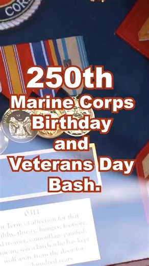 Celebrate the Marine Corps Birthday & Veterans Day with us on November 10 at SeaLegs at the Beach in Huntington Beach! 🇺🇸 Live music • Ceremony • Vendors • Food & Drinks • All for a great cause benefiting Save the Brave. 🎟️ Get your tickets — link in bio! | USMC BDAY EVENT