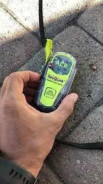 ACR ResQLink PLB Beacon Battery Test