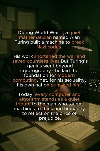 Alan Turing: The Genius Who Broke Nazi Codes and Built the Computer Age #history #ww2history