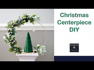 DIY a Stunning Centerpiece in Just 30 Minutes for Christmas!
