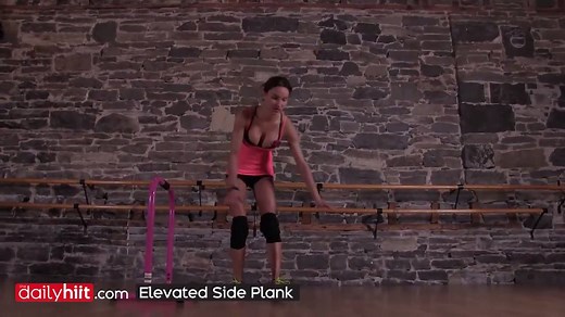 Elevated Side Plank Exercise For Overall Core Strength! Get over year's worth of workouts in one place: http://go.bodyrock.tv/g0to | BodyRockTv