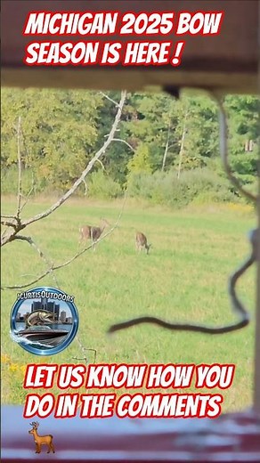 🎯 2025 Bow Opener | Whitetail Deer Hunting Season Begins! 🎯 #DeerHunting #MichiganOpener2025