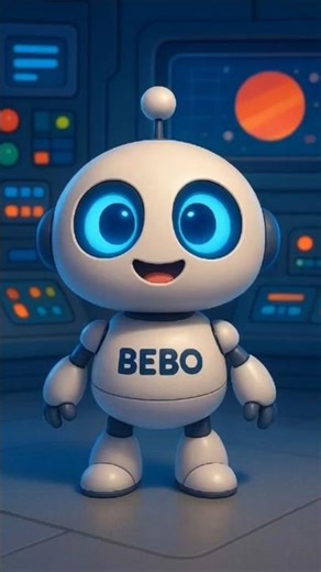 A cute bebo robot story #robot #kidsvideo #storytelling