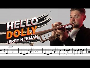 Hello Dolly on Trumpet (with Sheet Music)