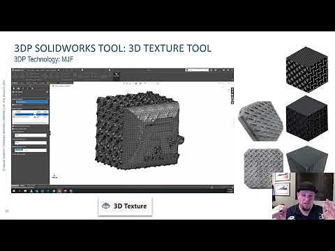 How To Use The SolidWorks 3D Texture Tool for 3D Printed Parts