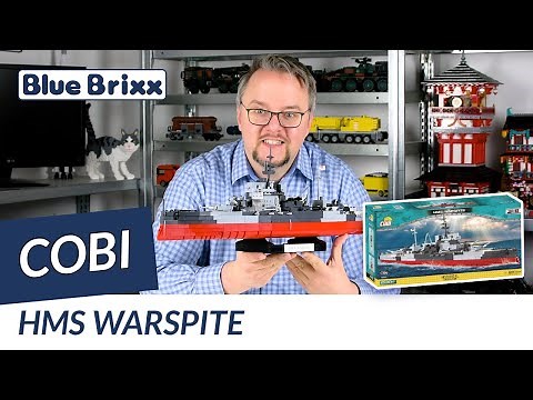 HMS Warspite by Cobi @ BlueBrixx - the new edition without stickers!