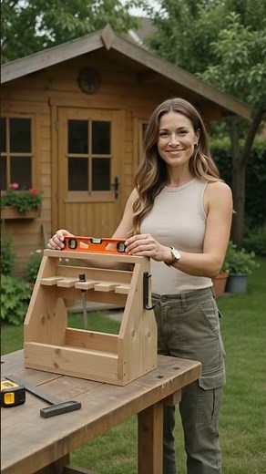 Create a Wooden Outdoor Tool Organizer