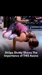 31K views · 11 reactions | Shilpa Shetty, in her latest video, shows the right way to do Parsva Bakasana (Side Crow Pose) which helps in strengthening arm and core muscles. Watch! #ShilpaShetty #Yoga #YogaAsana #Bollywood #ParsvaBakasana #YogaPose #Fitness #MondayMotivation | News18 | Facebook