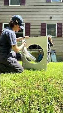 Cleaning three heat pumps in one day!!! Let’s go!!!!! #diy #fyp #airconditioner #hvac #bluecollar