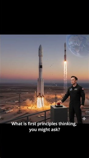 What is First Principle Thinking and how did Elon Musk used it?