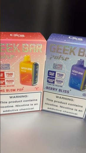 Geek Bar Pulse unboxing