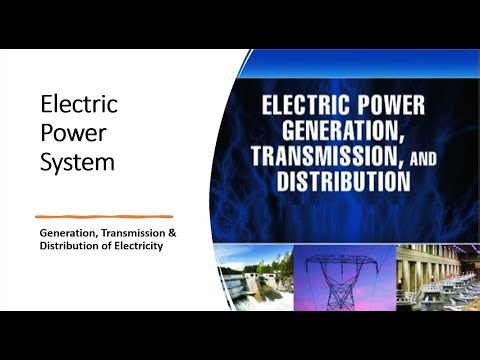 Introduction of Electrical Power system# Generation, Transmission and Distribution power system.