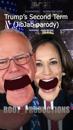 Democrats down shits creek! (Trump Second Term: JibJab #parody) #funny #politics #comedy