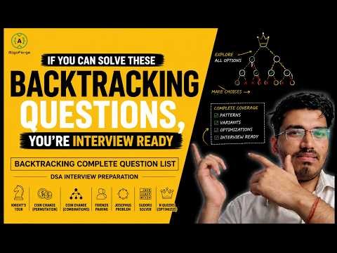 Backtracking Complete Question List | DSA Interview Preparation