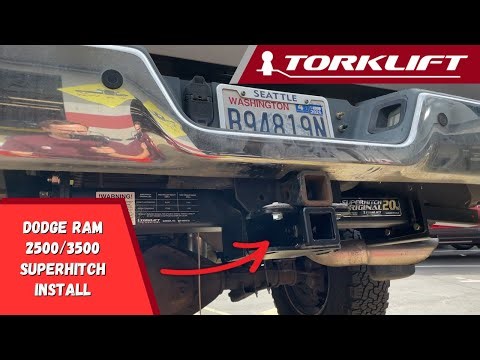 How to Install D1102 | SuperHitch 20K Ram 2500/3500