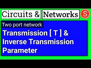 abcd parameters of two port network