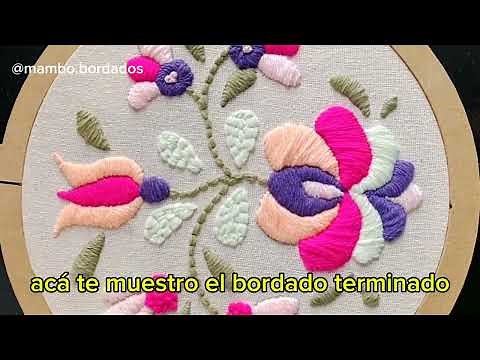 Aprende a bordar - Bordado Mexicano - Principiantes