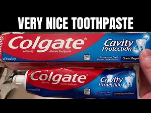 Colgate Cavity Protection Toothpaste Review and Test
