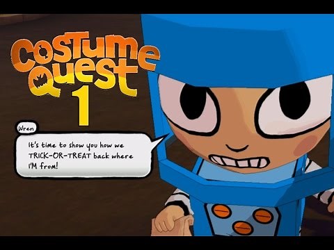 Costume Quest Let's Play Walkthrough Part 1 - Trick Or Treat!