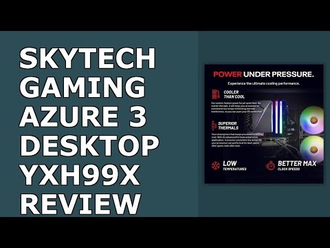 Skytech Gaming Azure 3 Desktop PC, Ryzen 7 7800X3D 4.2 GHz (5GHz), NVIDIA RTX 5080 16GB, 1TB NVMe...