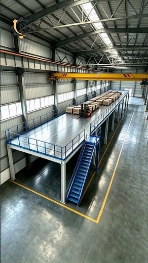 🏗️ Expand Your Space with Mezzanine Floor Systems!