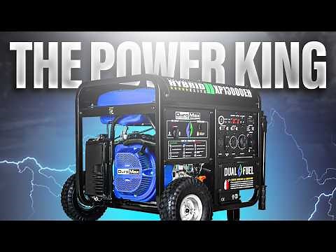 DuroMax XP13000EH Generator Full Breakdown | Whole Home Backup Power!