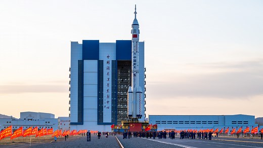 China launches Shenzhou 20 astronauts to Tiangong space station (video)