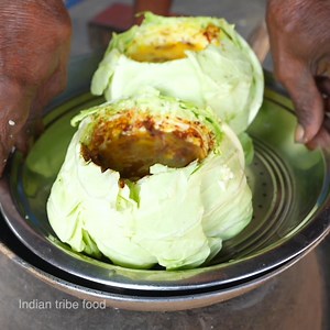 New Style Cabbage Recipe | winter special collecting and cooking our farm fresh cabbage with egg fry recipe Part 11 | Indian tribe food