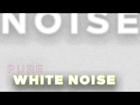 Pure White Noise - Static Sound for Therapeutic Focus, Sleep, and Relaxation