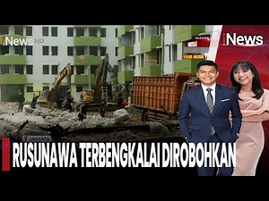 Rusunawa Terbengkalai Malah Dirobohkan | iNews Siang (29/10)