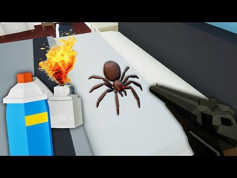 蜘蛛をありとあらゆる方法で殺しまくる