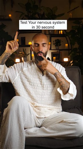 Ramy Naouss on Instagram: "Your nervous system is how you interact with the world. A relaxed and healthy nervous system, more Energy and more power in your life. Try this to check your nervous system, If you want to work on your nervous system comment: “Breath” I ll make a video of how to reset your nervous system khaye l ensen."