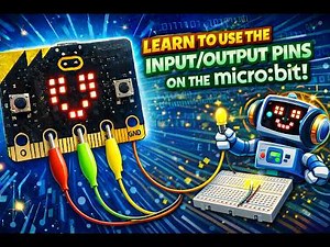 I/O Pins in MakeCode for micro:bit | Beginner Tutorial