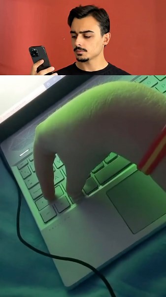 Keyboard Light Trick! ⌨️✨ #shorts #lifehacks #computer #laptop