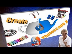 Photoscape X: Creating 3D Objects! Free, Fun, Easy!