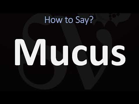 How to Pronounce Mucus? (CORRECTLY)